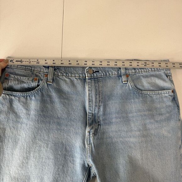 Levi's Mens Jeans 44 Blue Lo-Ball Stack Slim Tapered Streetwear Distressed Knee - Picture 5 of 15